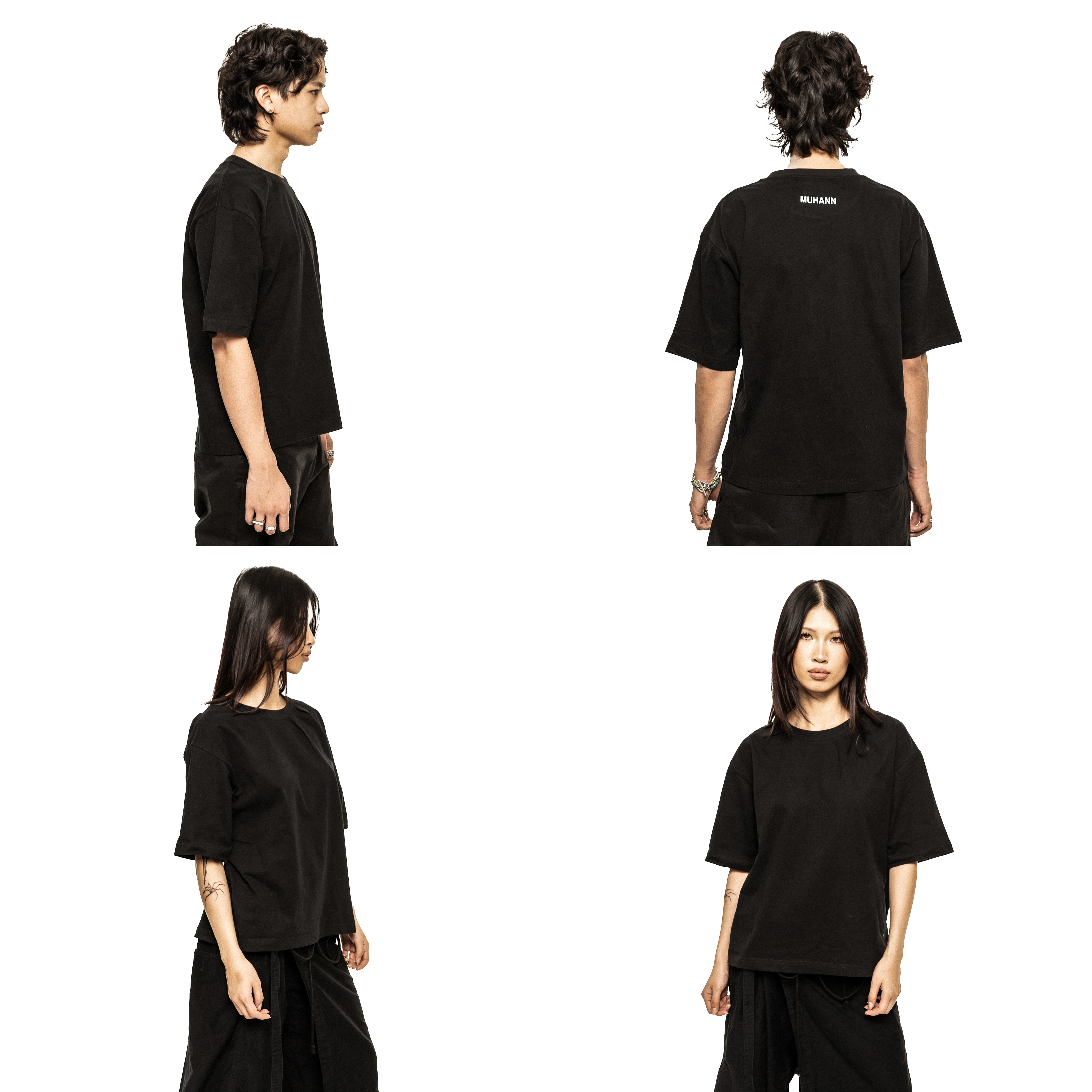 PLEATED STUDIO T-SHIRT